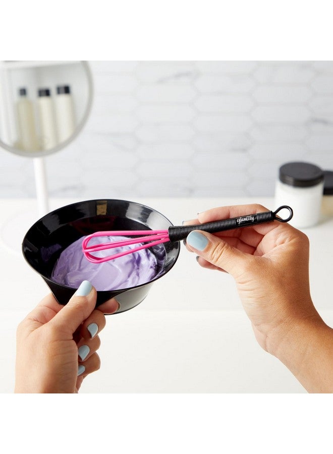 Glamlily 6 Pack Mini Hair Color Whisk For Dye Mixing, Salon Hairdressing, Home Use, 6 Colors (7 X 1.2 In) - Image 2