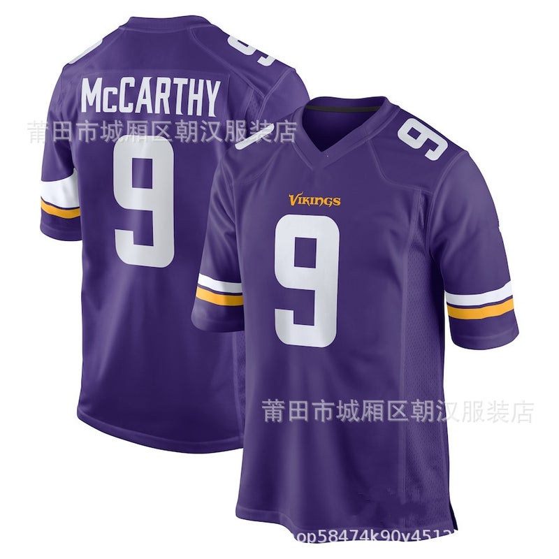 Ball Vikings Football Jersey 19# Thielen 33# Cook 18 Jefferson