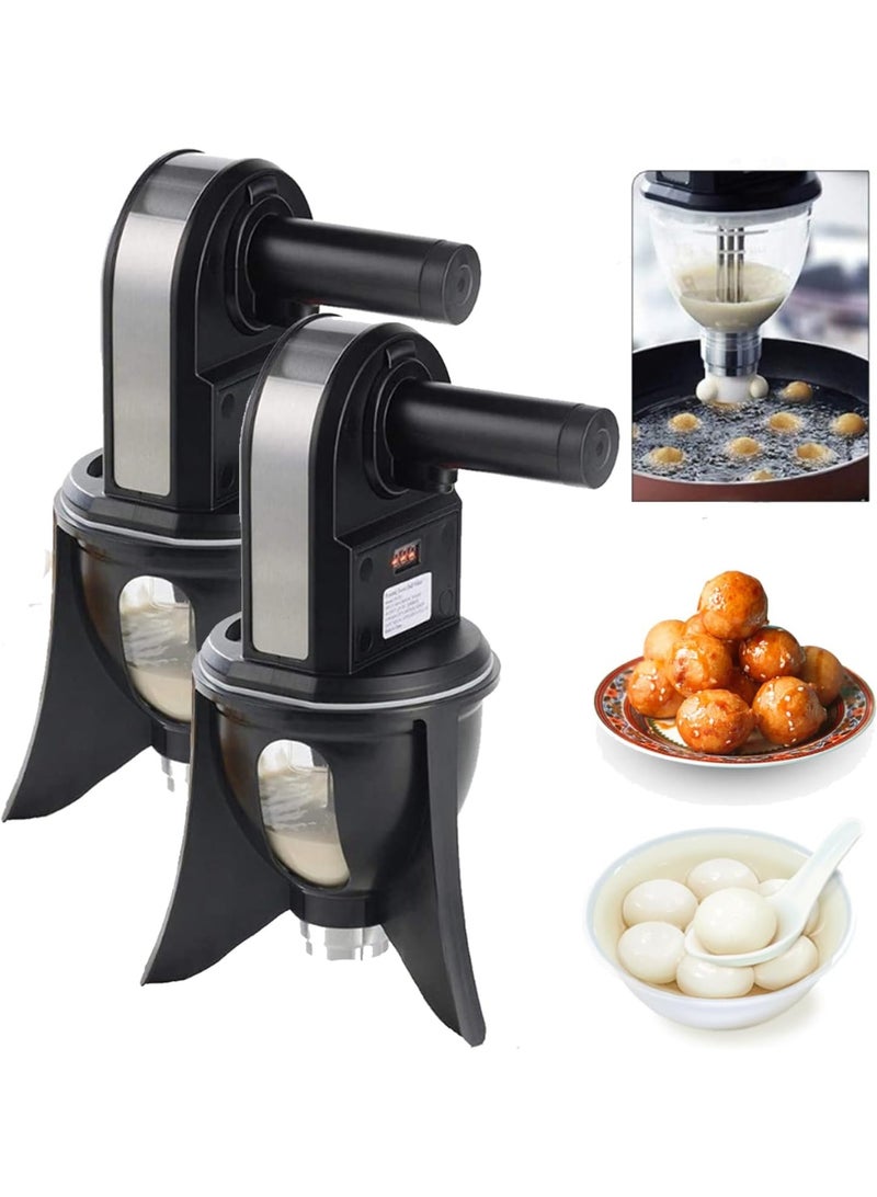 MUNTAQI Luqaimat Maker – Sweet Dumpling Ball Maker, Electric Meatball & Fish Ball Maker, Non-Stick Batter Cooker for Dessert, Snack & Street Food, Easy to Use Kitchen Appliance - Image 1