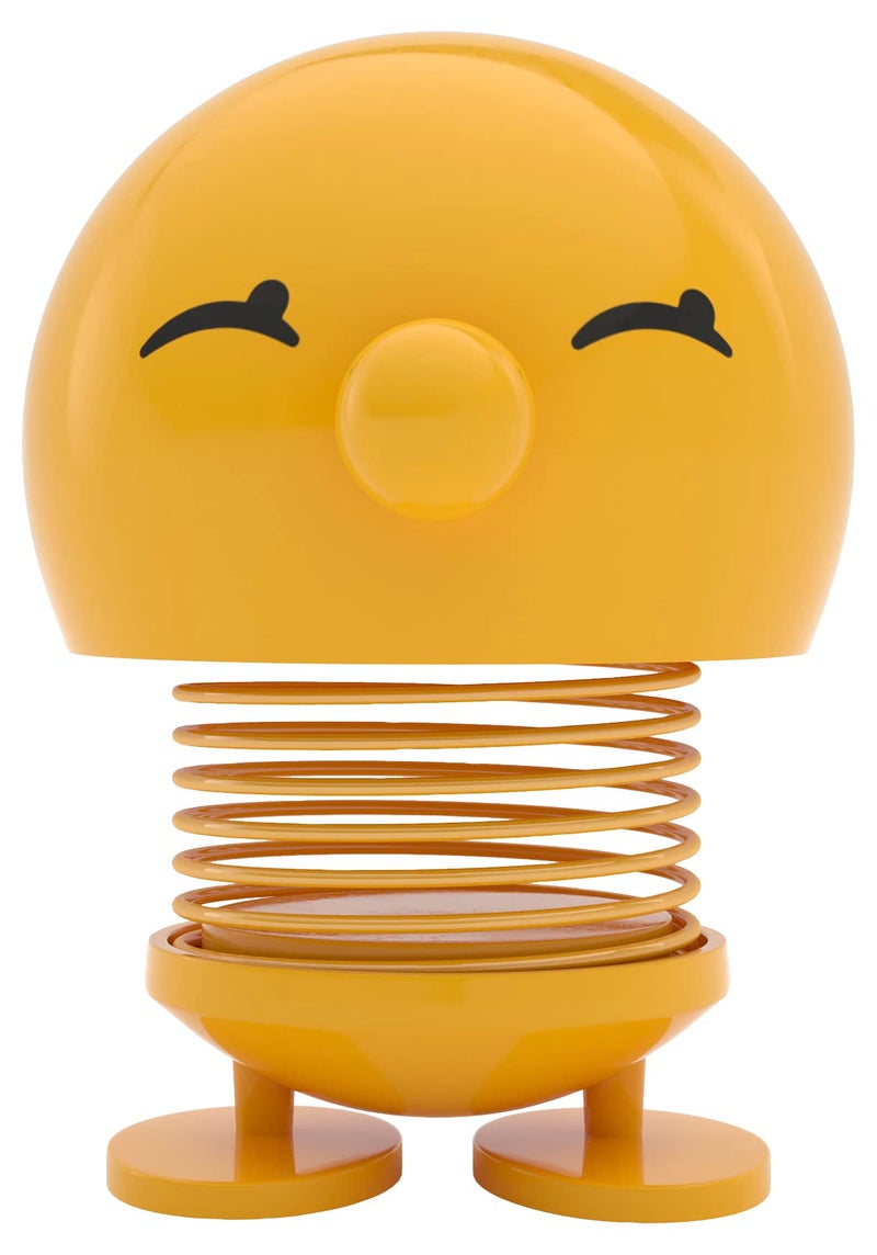 Hoptimist Bimble Whimsical Elegance in a Playful Figure Adding Joyful Character to Your Space Scandinavian Design Medium Yellow 354 x 433 x 315 inches
