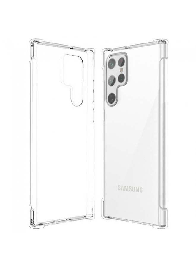 IAF Shockproof Gorilla Bumper Soft TPU Case Cover for Samsung Galaxy S22 Ultra 5G Clear - Image 2