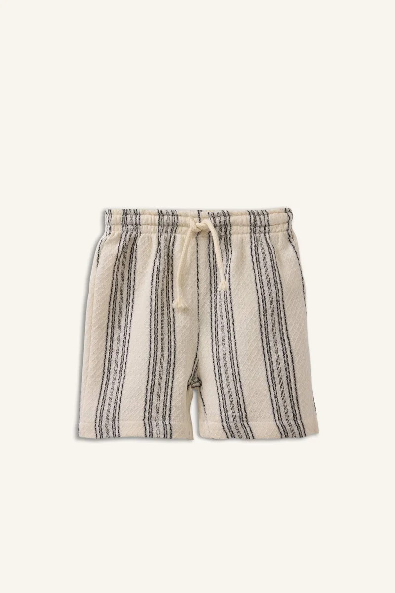 ديفاكتو 2 piece Oversize Fit Resort Neck Striped Set
