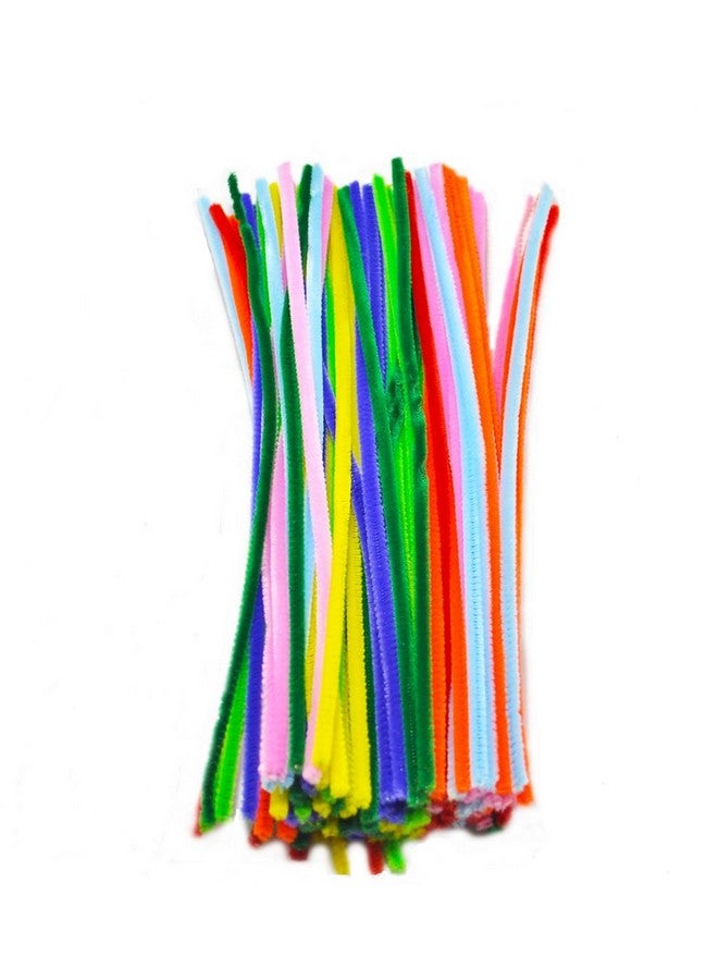 ABAJ Craft Multi Colored Pipe Cleaner 100 Pcs For Steam Art And Craft Diy Projects - Image 1