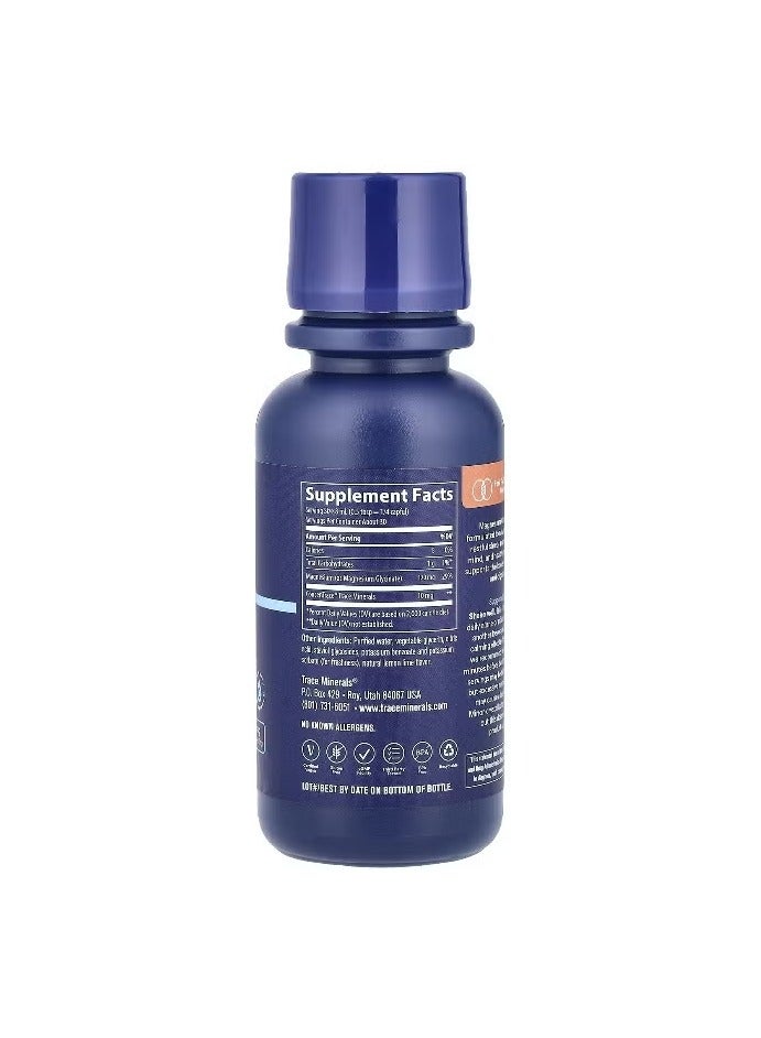 TRACE Magnesium Glycinate Liquid Supplement 8 Fl Oz 237ml - Image 2