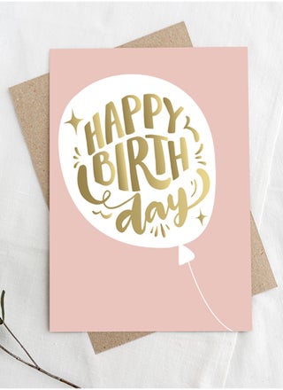 Happy Birthday Greeting Card