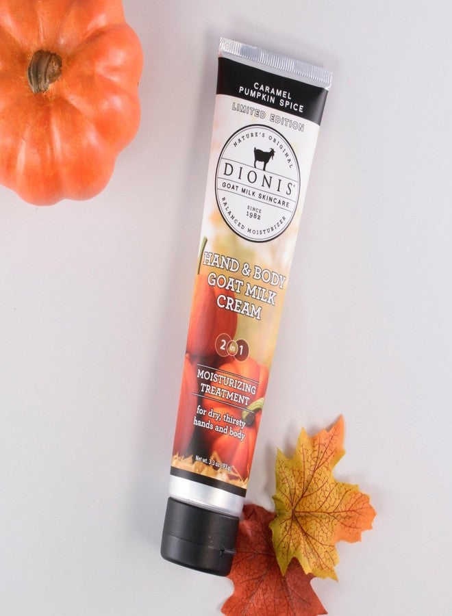 Dionis Goat Milk Hand & Body Cream Caramel Pumpkin Spice 3.3oz (Pack of 1) - Image 5