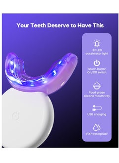 GlorySmile 6 Treatments Pap+ Formula Teeth Whitening Kit for Dentist-Level Tooth Whitening Effect Sensitive-Free Enamel Safe Professional Teeth Whitening Kit  - Image 3