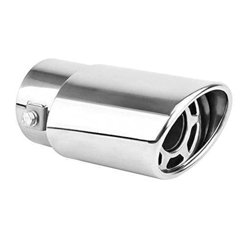 Supremechoice Car A1 Quality Single Oval Pipe Car Exhaust Silencer Tipe Chrome For Ford Ikon - Image 5