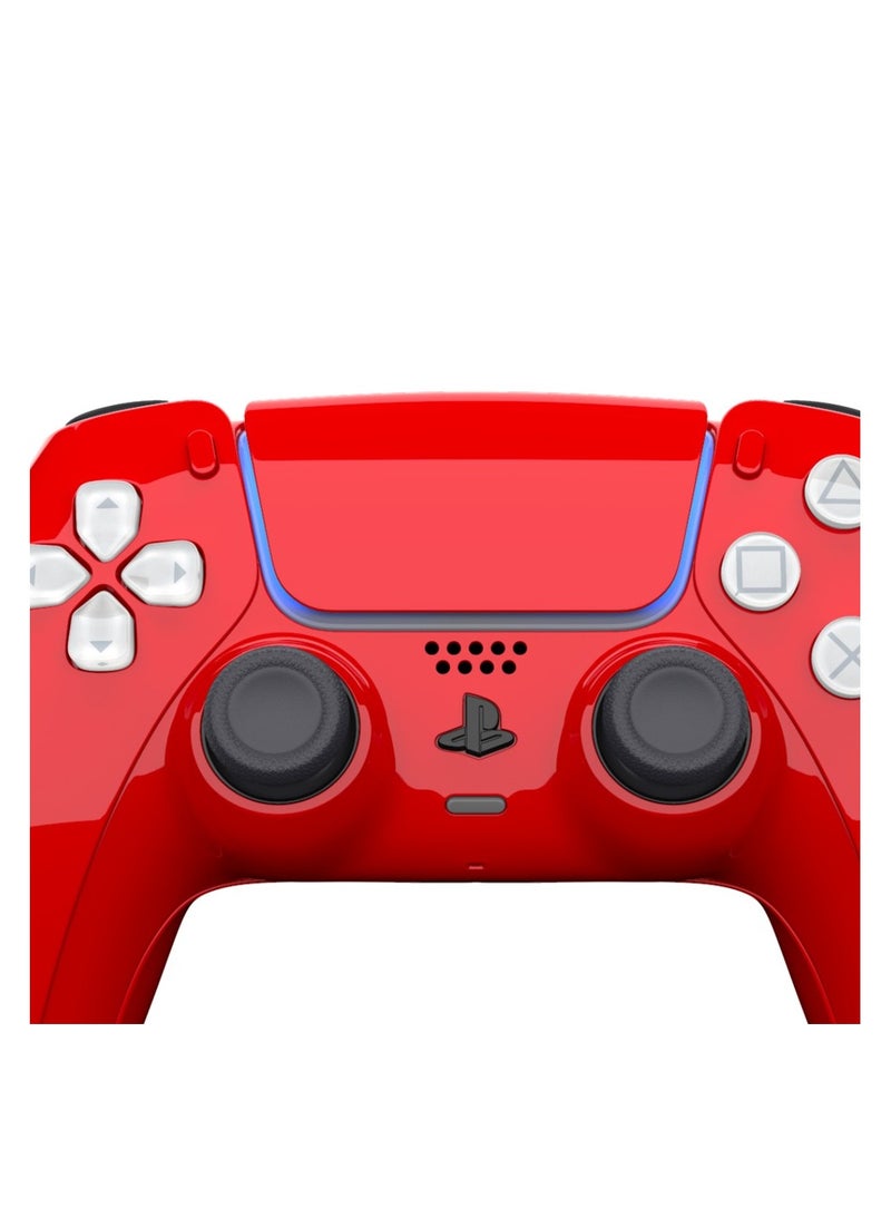 CRAFT by MERLIN PAINTED PLAY STATION 5 DUAL SENSE WIRELESS CONTROLLER RED EDITION - Image 3