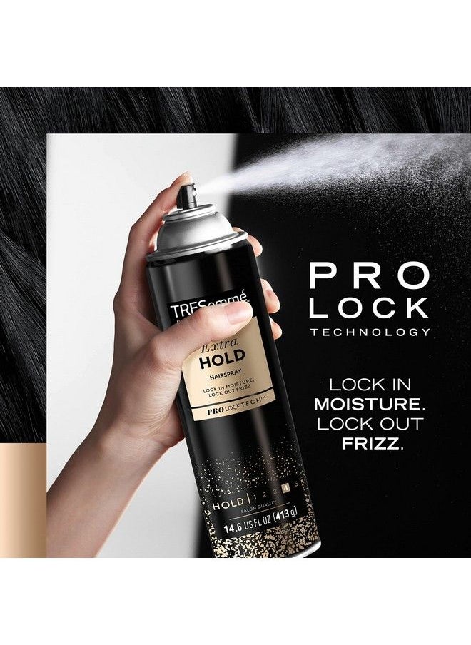 TRESemmé Extra Hold Hairspray For 24Hour Frizz Control With Pro Lock Tech 14.6 Oz  - Image 5