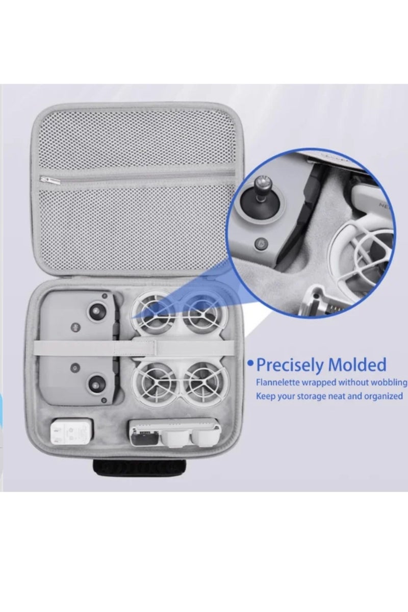 Neo Carrying Case, Drone Portable bag For DJI Neo Fly More, Waterproof Portable Storage Bag With RC-N3/N2 Storage Drone Accessories For DJI Neo Drone And Two-Way Charging Hub Accessories - Image 5