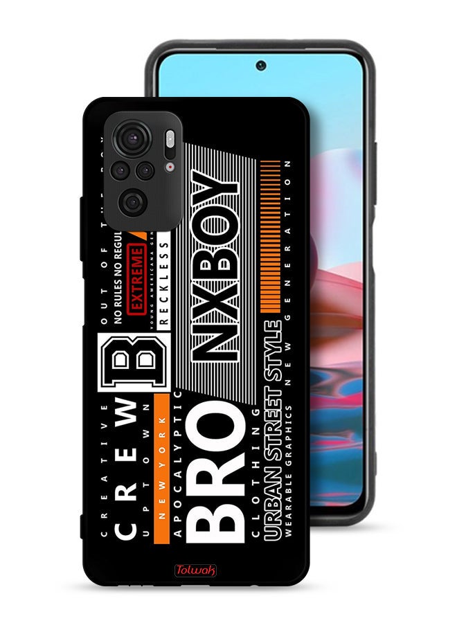 Tolwak Xiaomi Redmi Note 10S Protective Case Cover Urban Street Style - Image 1