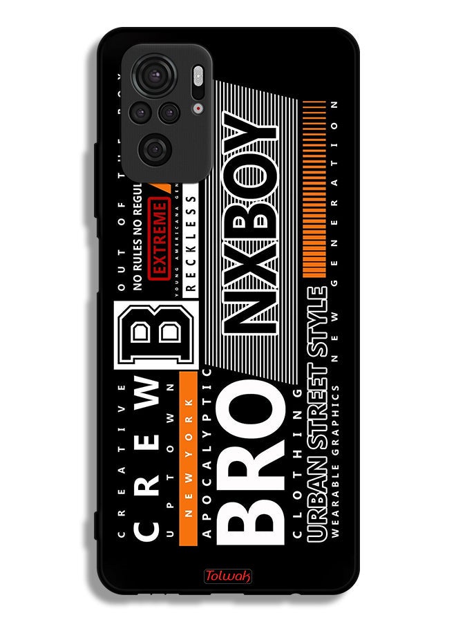 Tolwak Xiaomi Redmi Note 10S Protective Case Cover Urban Street Style - Image 2