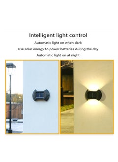 Generic Set of 4 Solar Fence Lights Auto On/Off Waterproof , up and down lights  - Image 2