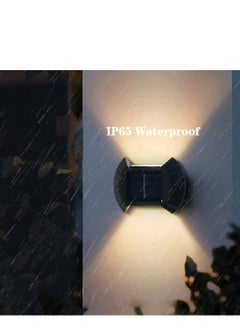Generic Set of 4 Solar Fence Lights Auto On/Off Waterproof , up and down lights  - Image 5