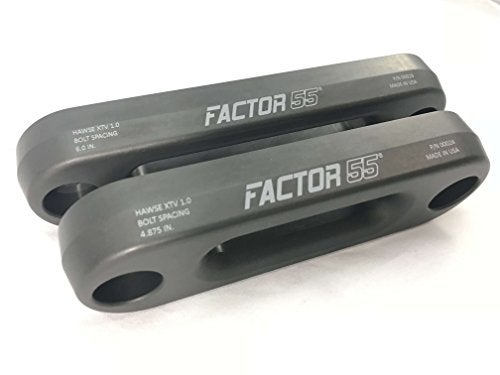 Factor 55 Aluminium Fairlead (UTV/ATV Hawe 6" Bolt Mount Spacing) - Image 4