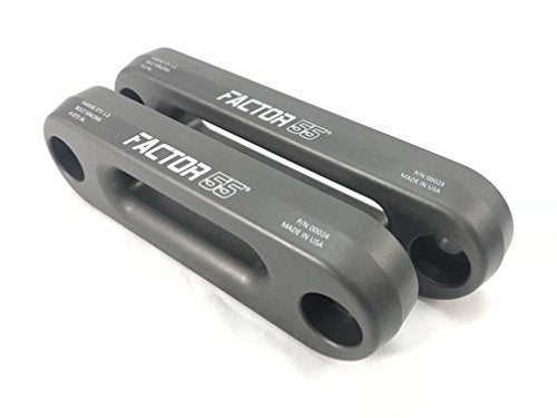 Factor 55 Aluminium Fairlead (UTV/ATV Hawe 6" Bolt Mount Spacing) - Image 2