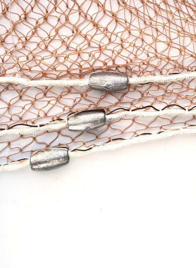 Drasry Fishing Cast Net Lead Sinker 26g/092oz Throw Net Sinkers Weights Kit - Image 3