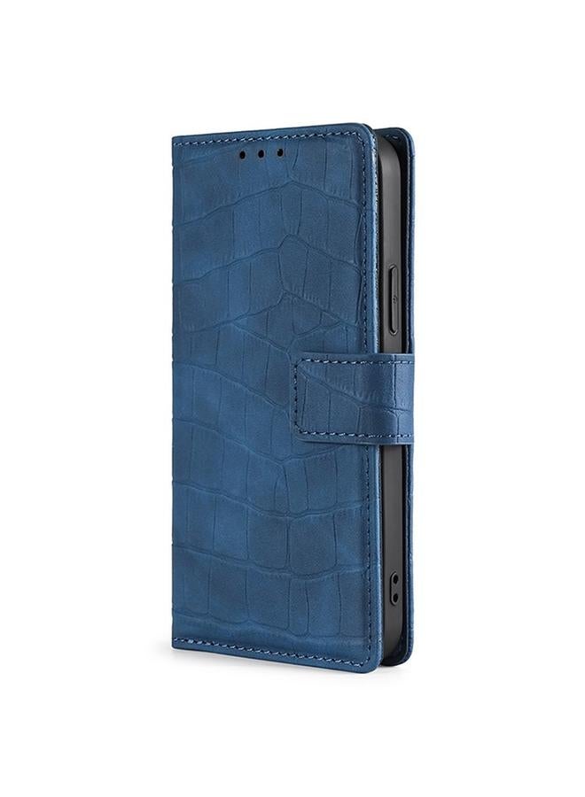 S-TOP Case For OPPO Find X7 Ultra 5G Skin Feel Crocodile Magnetic Clasp Leather Phone Case - Image 2