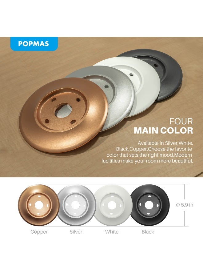 Metal Nest Learning Thermostat Wall Plate Compatible With Nest Learning Thermostat 3Rd 2Nd 1St Generation Silver Wall Plate Only And2020 Nest Thermostat Can T Be Used  - Image 4