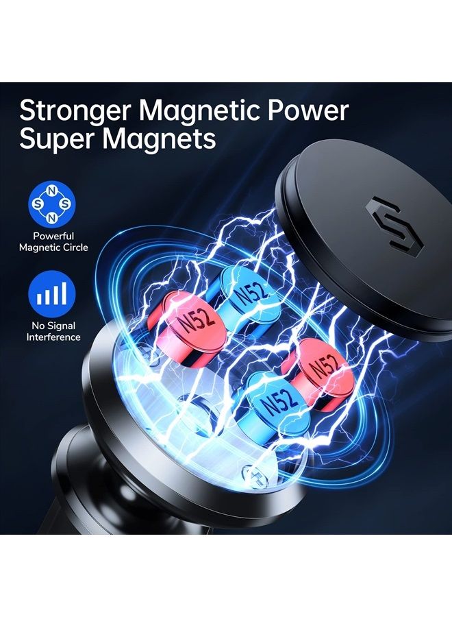 Syncwire Magnetic Phone Holder for Car, Super Strong Magnet Car Phone Holder Mount Air Vent 360° Rotatable Cell Phone Holder Mount for Car Compatible iPhone 14 13 12 11, Pro, Pro Max, X XS XR,Android - Image 4