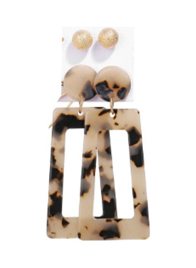 Pair Of 6 Ear Studs And Dangle Earrings Set