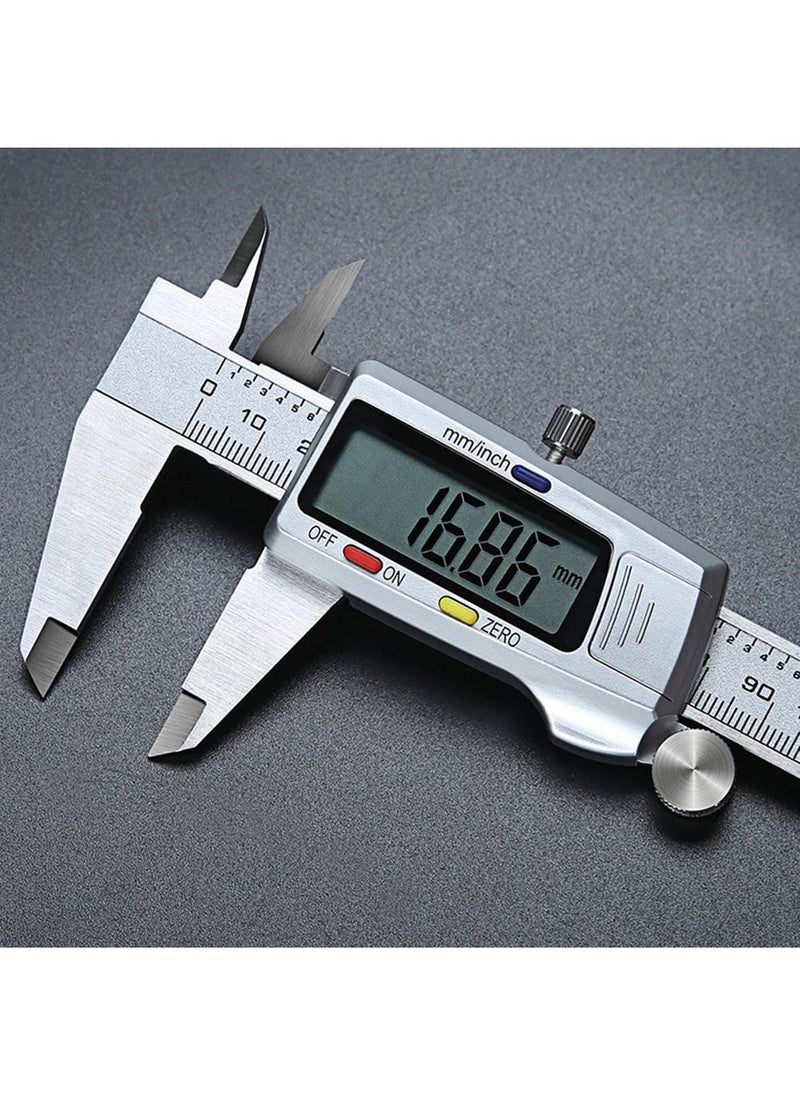 Generic Electronic Caliper 0-150MM High Precision Digital Vernier with LCD Display Measuring Ruler Stainless Steel Calipers for  - Image 3