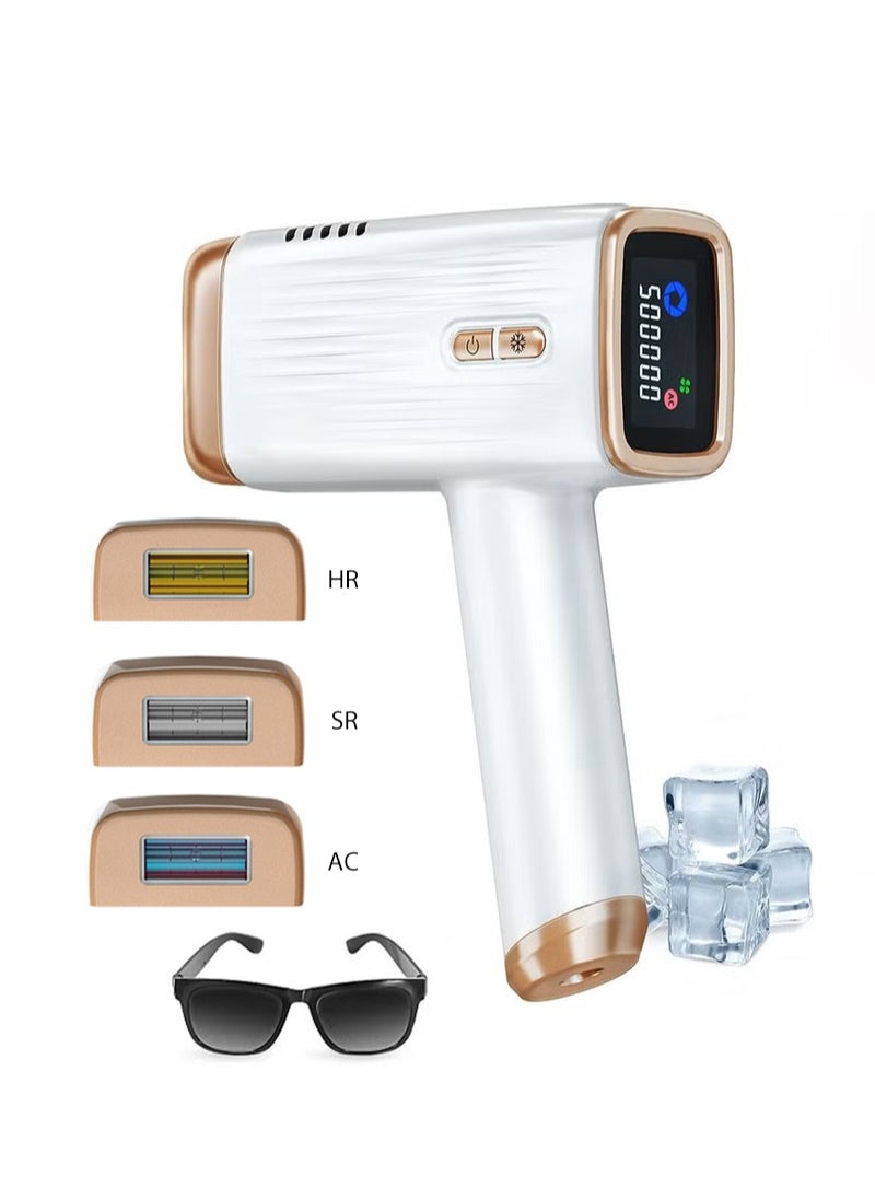 iMESA IPL Permanent Painless Hair Removal Device At-Home Hair Removal with Ice Cooling 500,000 Flashes 5 Energy Levels Hair Removal and Acne Rejuvenation  - Image 1