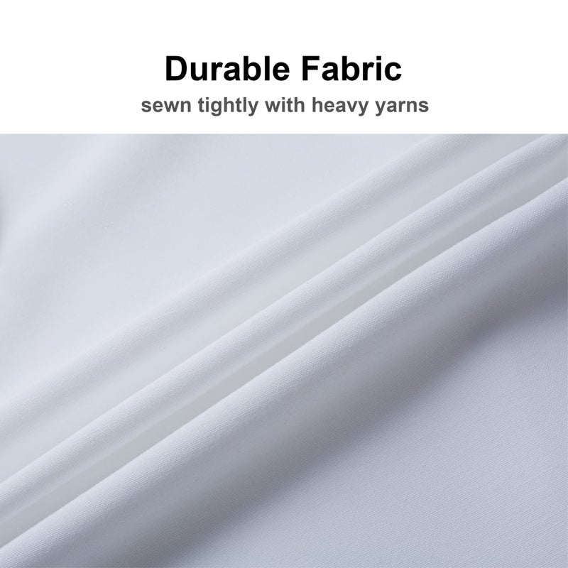 Weavric Cloth Dinner Napkin Bulk  Set of 12  20 X 20 Inches Washable Reusable White Table Napkins with Hemmed Edge for Wedding  Party  Hotel  Restaurant - Image 3