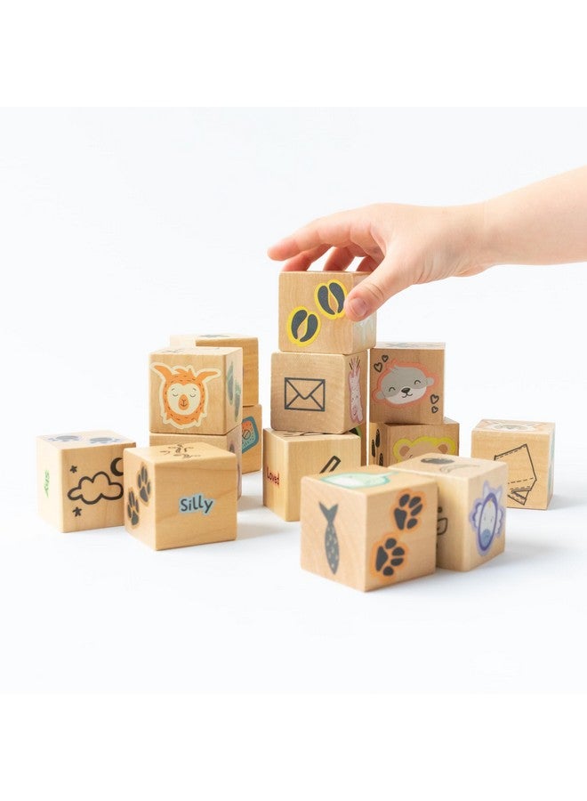Slumberkins Slumberkins Feelings Adventure Activity Blocks - Early Emotional Learning Game for Families - Includes 15 Activity Blocks, Activity Guidebook, Travel Box & Storage Bag  - Image 3