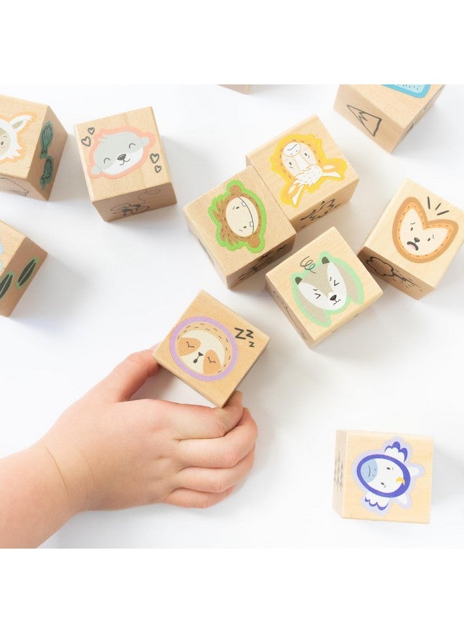 Slumberkins Slumberkins Feelings Adventure Activity Blocks - Early Emotional Learning Game for Families - Includes 15 Activity Blocks, Activity Guidebook, Travel Box & Storage Bag  - Image 2