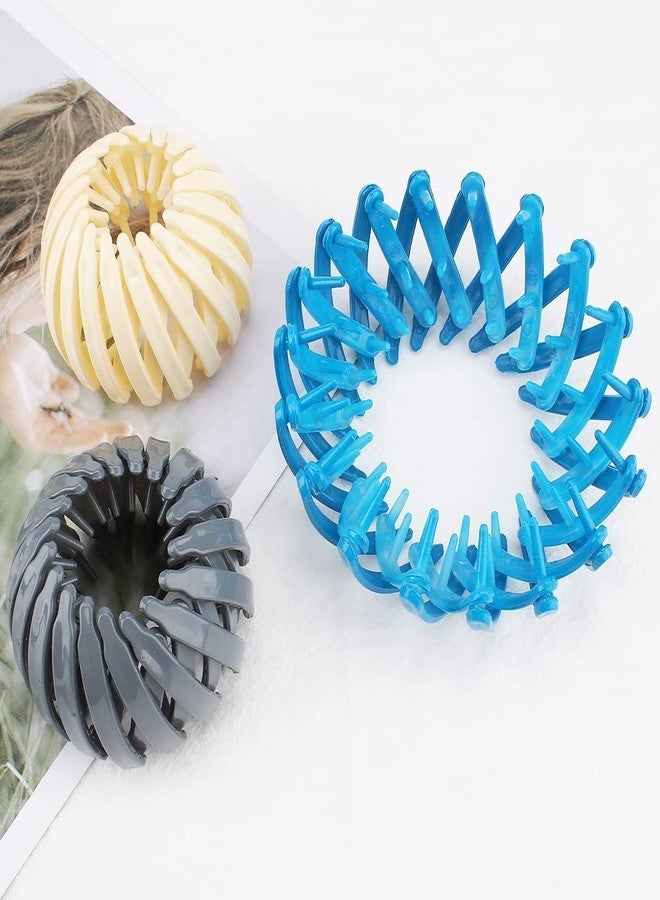 SUNBIRD Ponytail Women Bird Nest Hair Clips Holder Plastic Hair Bun Maker for Thick and Thin Hair Lazy Birds Nest Plate Hairpin Hair Clutch Claws for Women and Girls - Image 5