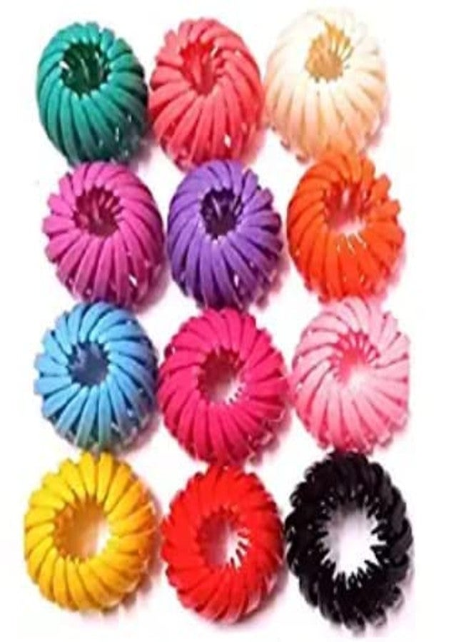 SUNBIRD Ponytail Women Bird Nest Hair Clips Holder Plastic Hair Bun Maker for Thick and Thin Hair Lazy Birds Nest Plate Hairpin Hair Clutch Claws for Women and Girls - Image 3