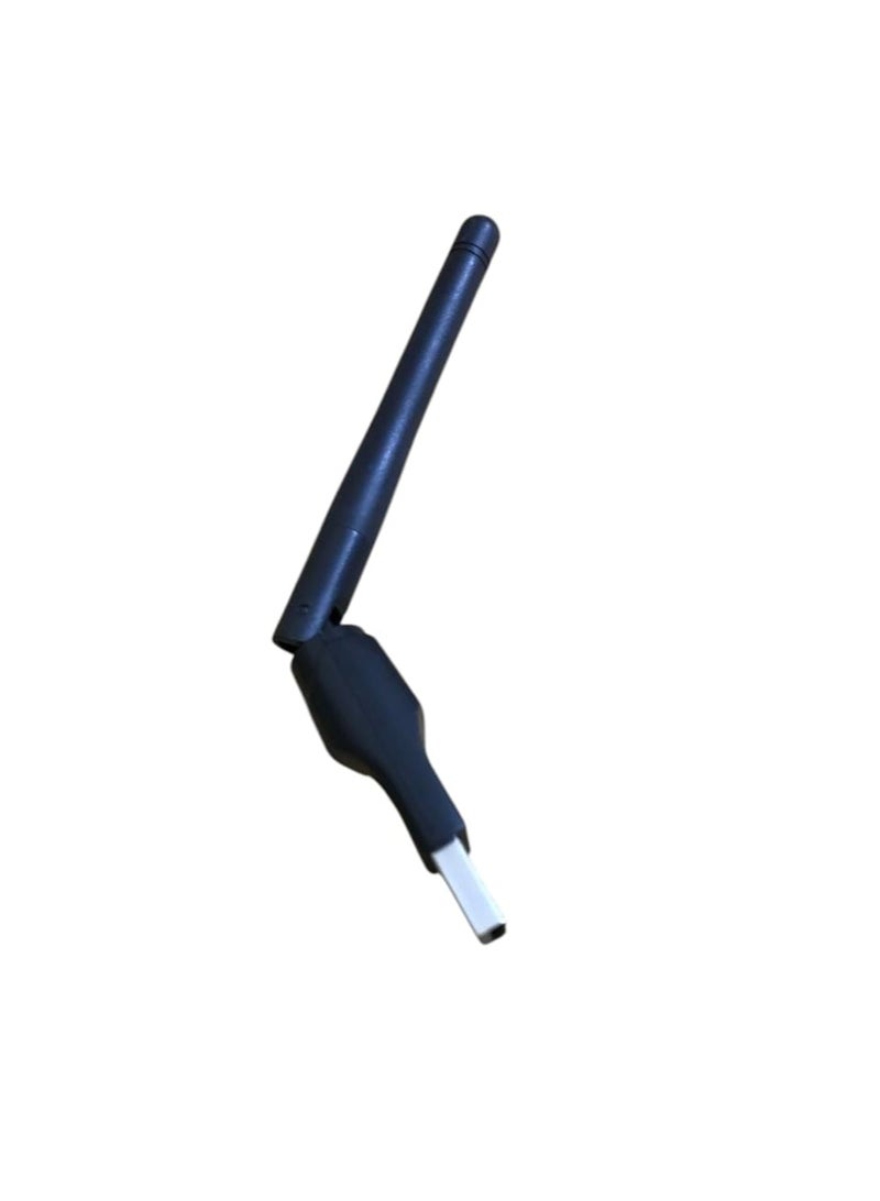 قطعة واي فاي USB صغيرة مزوّدة بأنتنة – اتصال لاسلكي سريع ومستقر لأجهزة الكمبيوتر واللاب توب - Image 3