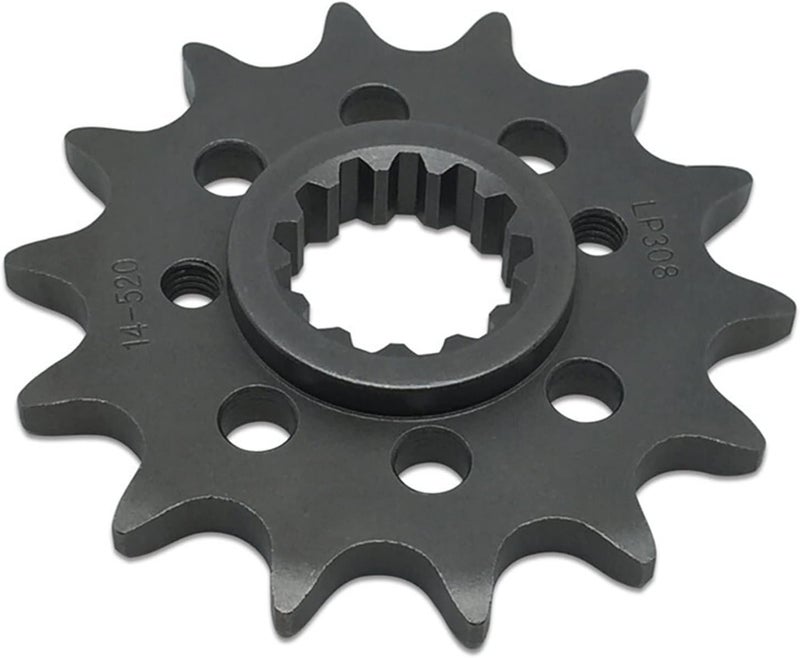 QASULER 520 Motorcycle Front Sprocket 14T - Image 1
