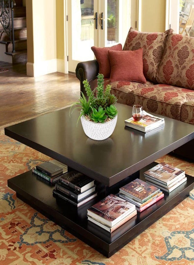 Briful Small Fake Plants Assorted Faux Succulents in Pots Realistic Succulents Plants Artificial with Cement Pots for Home Table Office Desk Bathroom Shelf Living Room Decor - Image 5