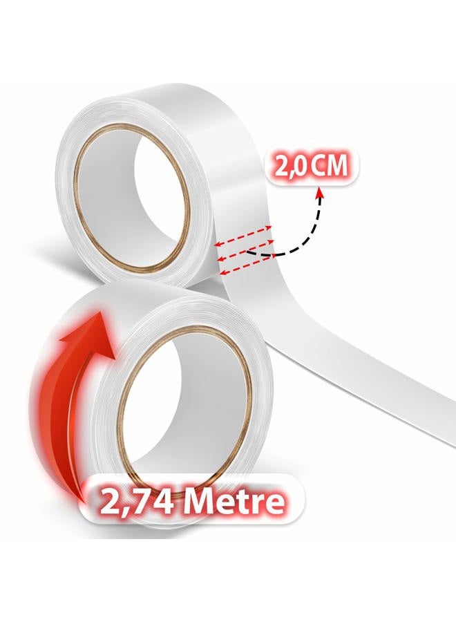 Walker Tape Co. Walker Tape Ultra Hold Hair Tape 3/4" x 3 Yards - Image 2