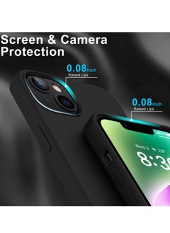 Houmt iPhone 14 Plus Case with 2 Pack Screen Protectors Soft Flexible Silicone Gel Rubber Bumper Cover Slim Fit Shockproof Protective Phone Case Cover for iPhone 14 Plus 6.7"  - Image 4
