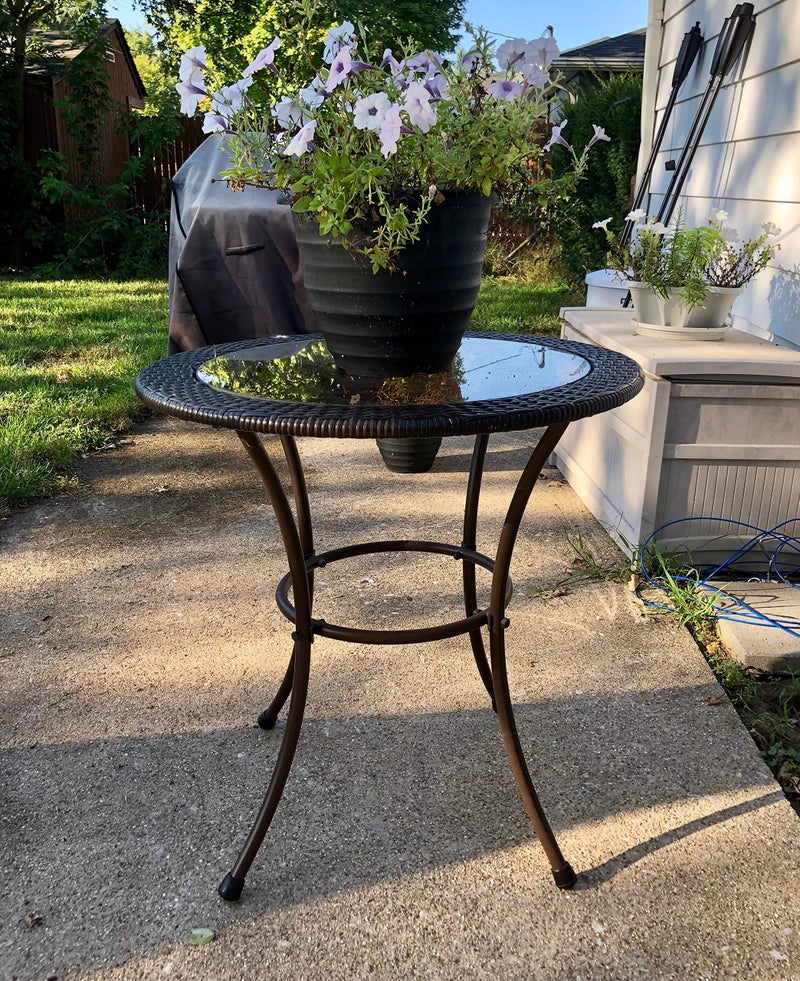 Shepherd Hardware Shepherd 4 Pack Non-Slip Round Rubber Leg Tip Floor Protectors - 1" Inner Diameter for Chairs, Stools & Tables - Reduce Noise & Prevent Scratches – White - Image 4