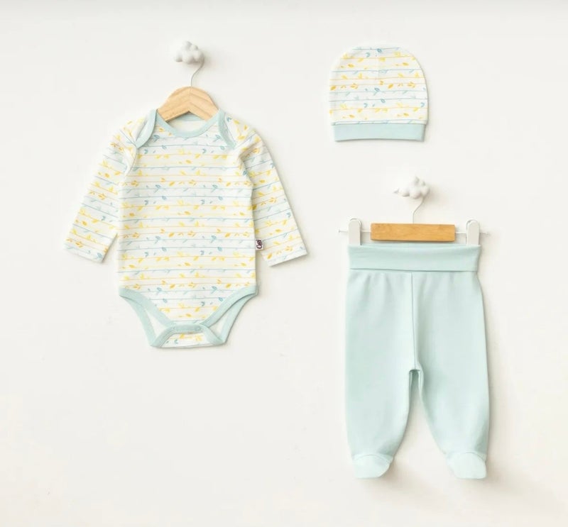 FOR MY BABY Crazy Baby Pure Love Body 3 Piece Set - Image 1