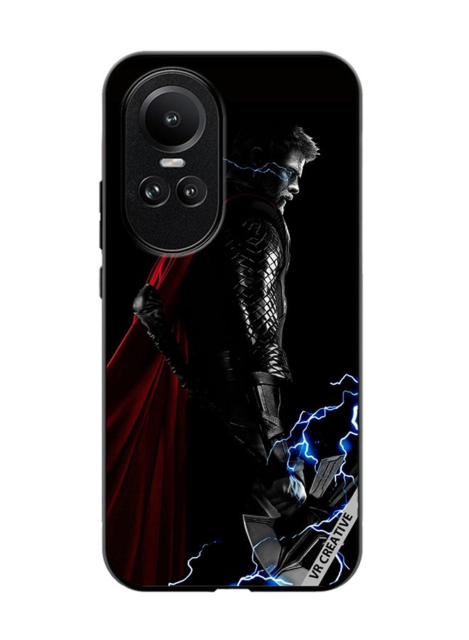 VR CREATIVE Protective Case Cover For Oppo Reno 10 Pro Thor Design Multicolour - Image 1