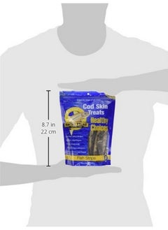 Savory Prime Cod Skin Fish Strips, 4Ounce, All Breed Sizes (49662004)  - Image 4