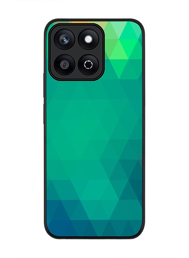 Stylizedd For Honor X7c 4G Case,Slim fit Camera Protection, Shockproof Thin Phone cover  - Emerald Prism - Image 1