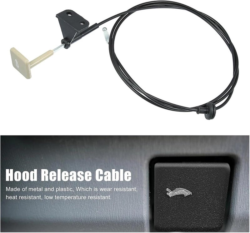 Wivplex Car Bonnet Wire Release Cable for Civic 2006-2011 - Image 4