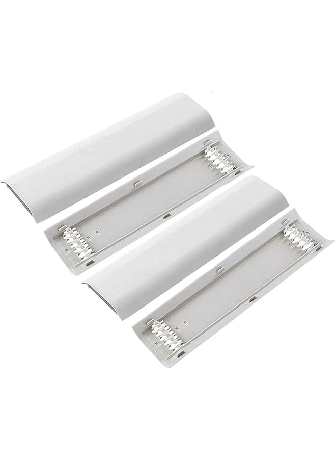 promass Wall TV Trunking Cable Cover, Length 11.7 Inch Wall Raceway Wall Mount TV Cable Concealer Cord Cover Management Paintable Cord Raceway Conceal Kit To Hide Cables, Cords (4 PCS) - Image 1