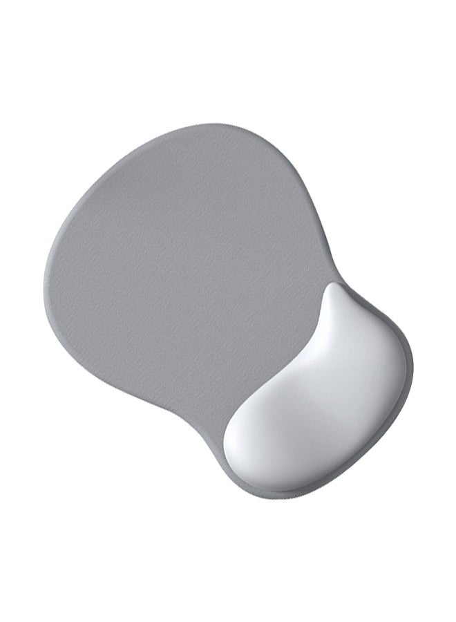 Mouse Pad with Wrist Rest, Thickened Mouse Mat with Gel Support, Slow Bounces Back, Relieve Wrist Strain - Image 1