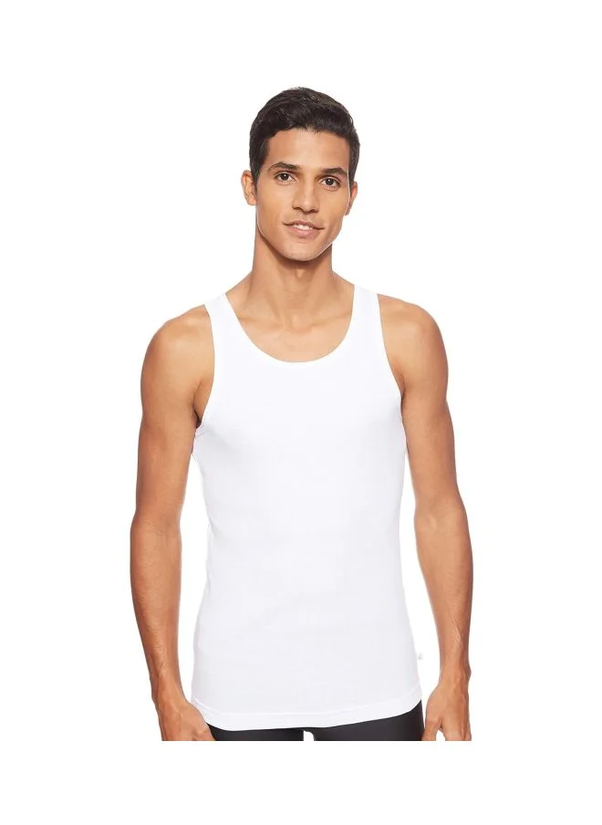 جوكي Jockey 8823 Men Super Combed Cotton Rib Round Neck Sleeveless Vest with Stay Fresh Properties Pack of 2