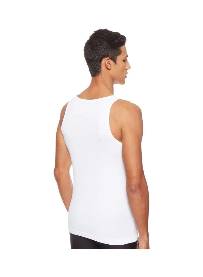 Jockey  8823 Men Super Combed Cotton Rib Round Neck Sleeveless Vest with Stay Fresh Properties Pack of 2 for Men | Best Price UAE