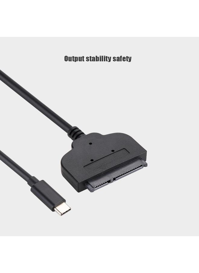 Type-C To SATA Adapter Cable 2.5" inches SATA Hard Drive For 7-15mm SSD HDD Converter Adapter