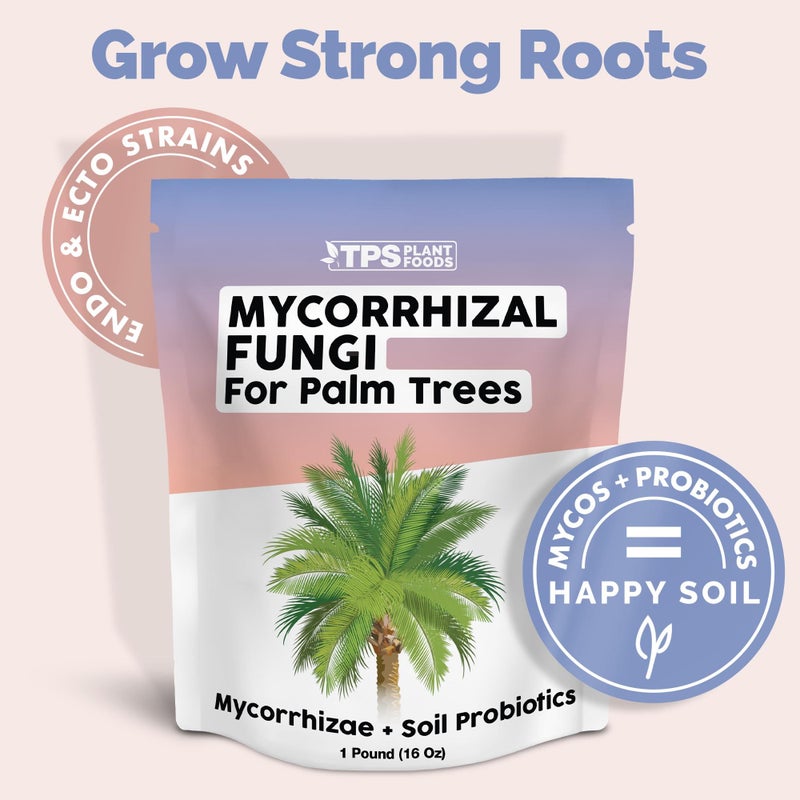 TPS NUTRIENTS Mycos for Transplanting and Established Palm Plants (16 Ounces) - Image 2